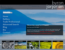Tablet Screenshot of byronjorjorian.com